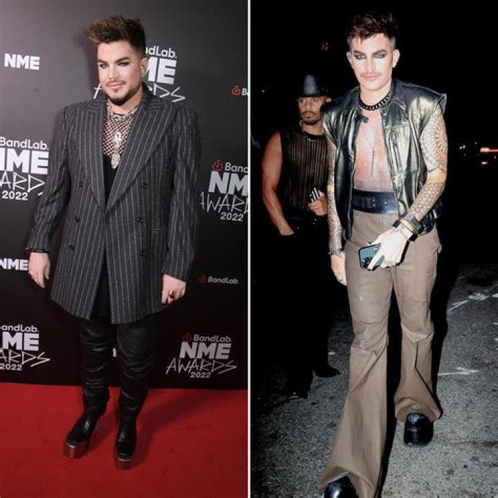 Adam Lambert Transformation Before And After Photos In 2022