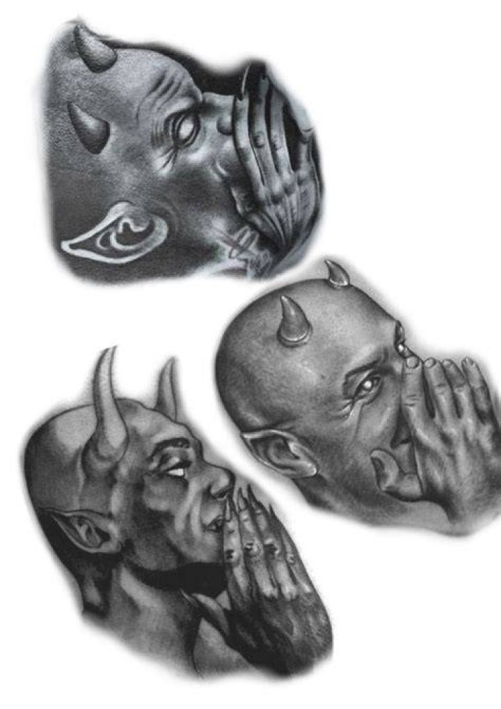 Aggregate 64+ devil whispering tattoo