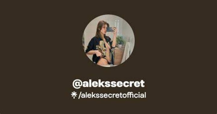 Alekssecret leak Leak nudes