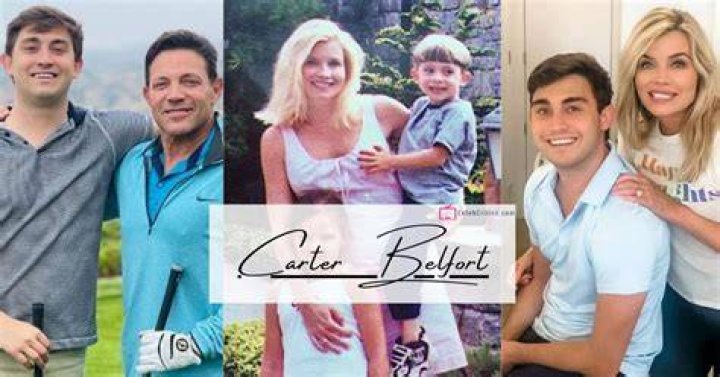 Carter Belfort's biography and facts Life story of Jordan Belfort's