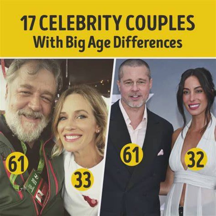 Celebrity couples with doubledigit age differences Tall girl short