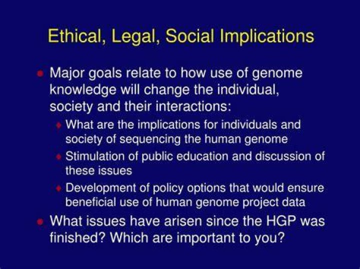 Ethical, Legal, And Social Implications