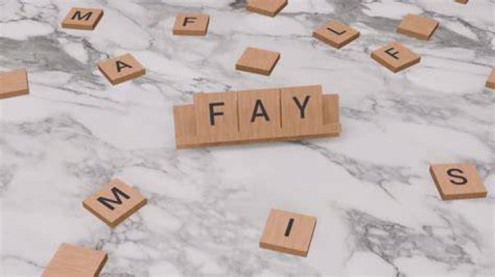 Fay Scrabble Word
