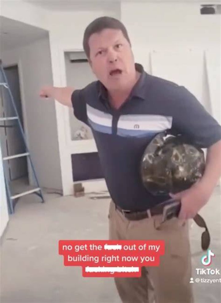 Hospelhorn, who owns a construction company in Scottsdale called BPH Construction LLP according to online records, was recorded screaming profanities at the workers on the job site