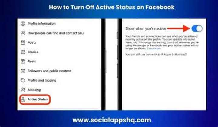 How To Turn Off Active Status On Instagram