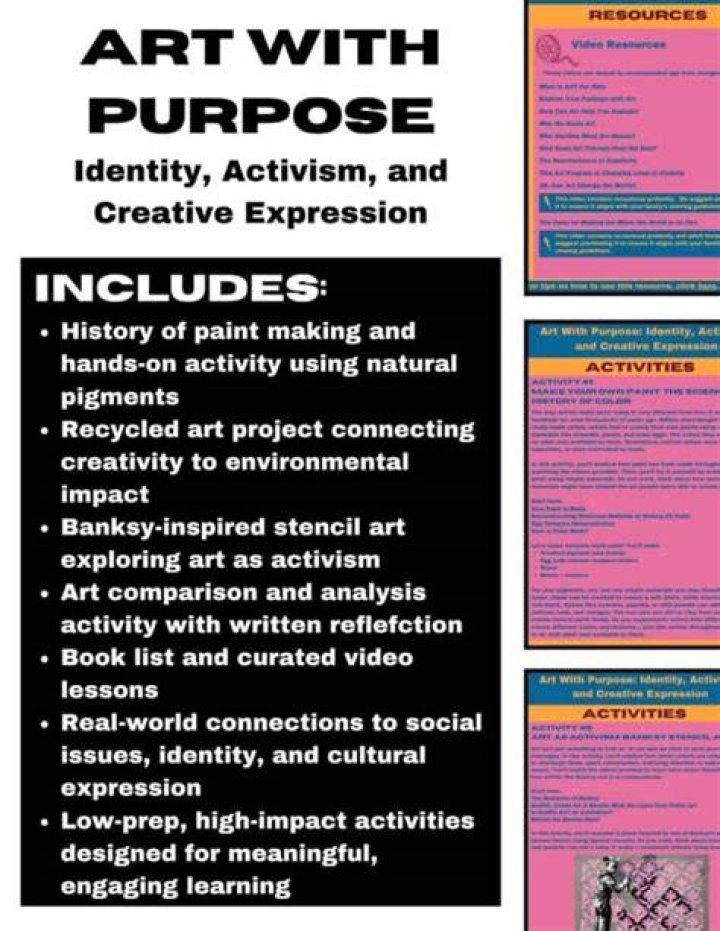 Identity, Activism, And Creative Expression