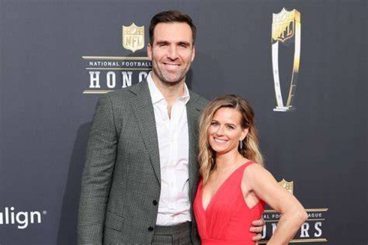 Joe Flacco and his wife Dana