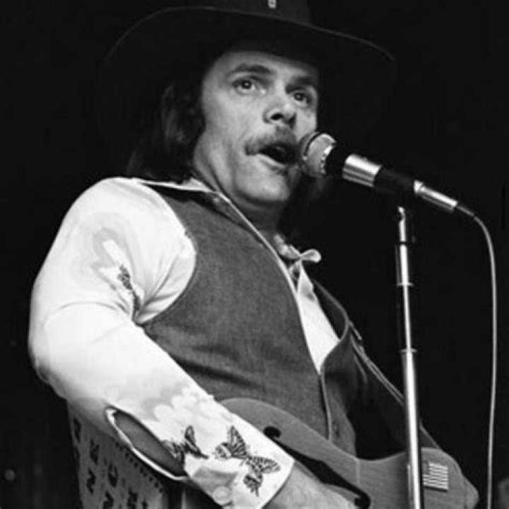 Johnny Paycheck receiving an award Johnny Paycheck receiving an award