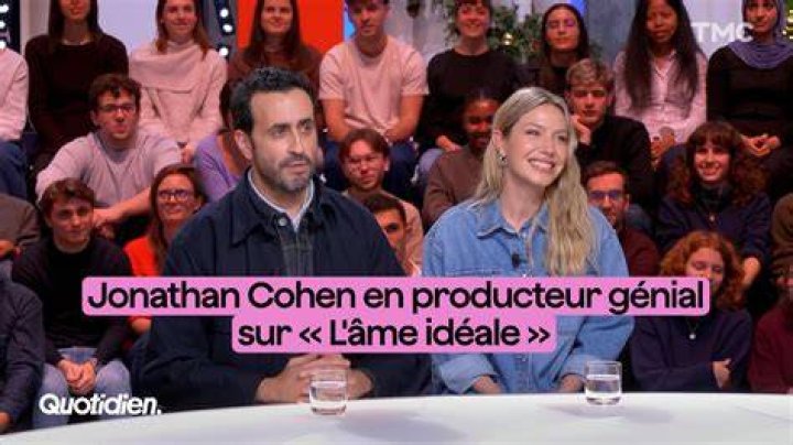 Jonathan Cohen révèle comment a réagi sa femme par rapport à son rôle
