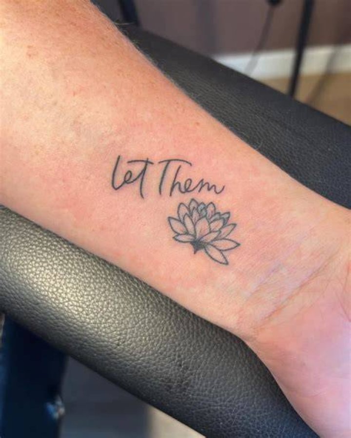Let them tattoo Tattoos, Traditional tattoo, Tattoo quotes