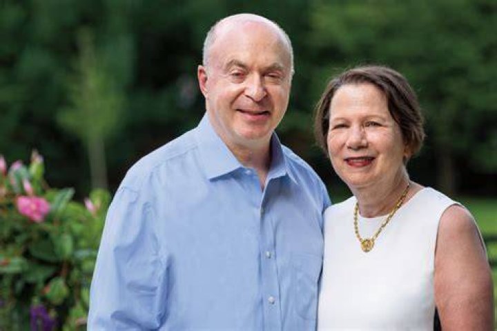 Mark Golub with his wife Maria Golub Centropa
