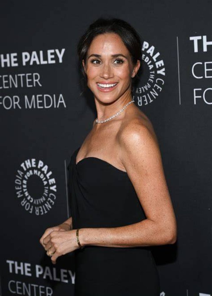 Meghan Markle in a Black Suit at WellChild Awards Sept. 2018 POPSUGAR