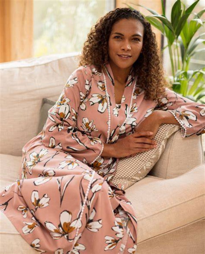 Nora Rose by Cyberjammies Audrey Floral Print Nightdress, Pink/Multi at