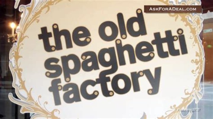 Old Spaghetti Factory Coupons YouTube