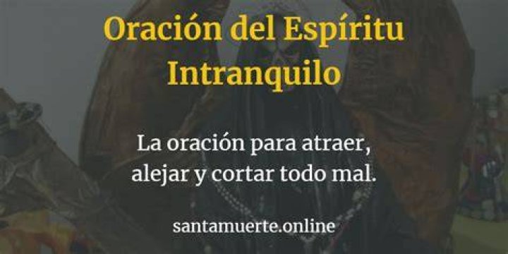 Oraci&oacute;n Esp&iacute;ritu Intranquilo Amor Desamor Milagrosa