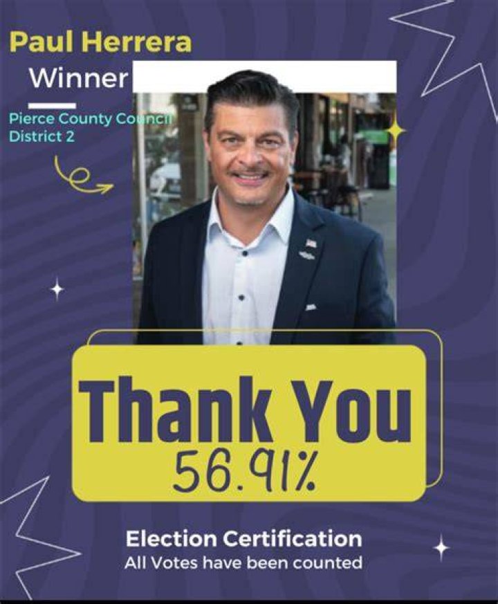 Paul Herrera Pierce County, WA Official Website