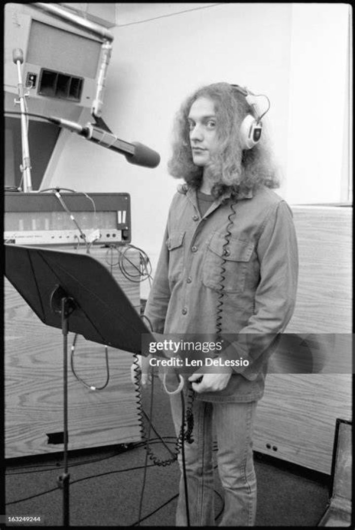 Portrait of American musician Lou Gramm (born Louis Andrew Grammatico