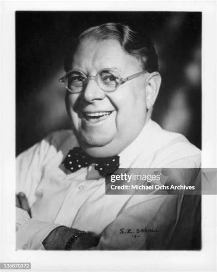 S.Z. Sakall Ca. 1940S Photo Print