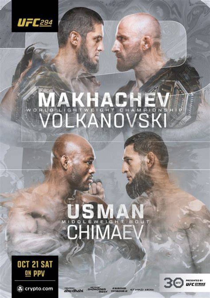 UFC 294 Islam Makhachev vs. Alexander Volkanovski 2 Five biggest