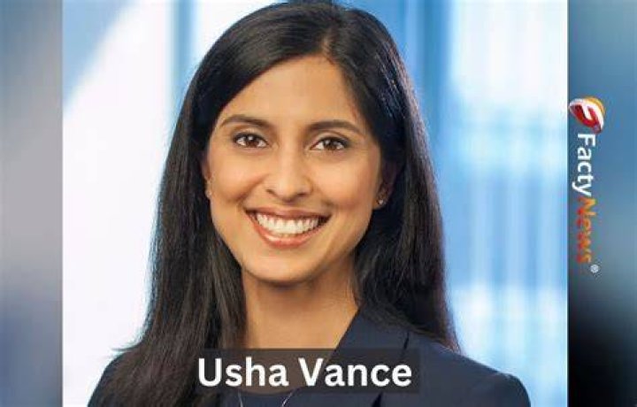 What Nationality Is Usha Vance? Wikipedia, Net Worth, Parents, Bio