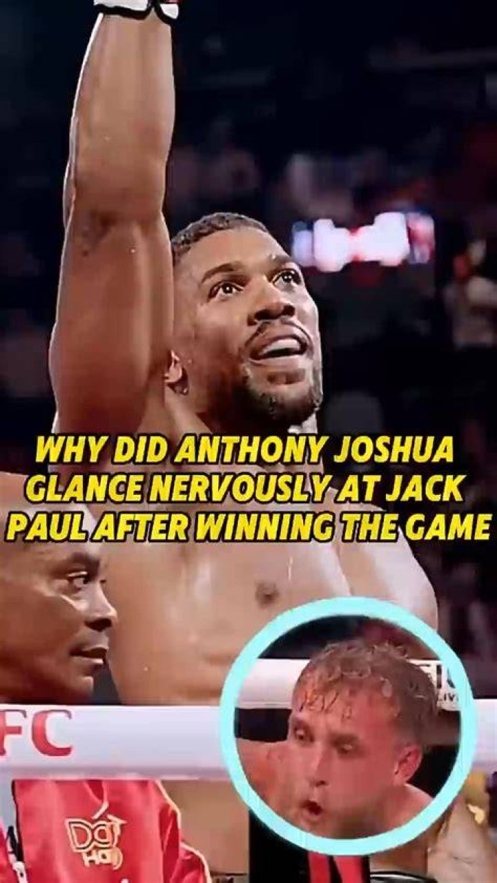 Why did Anthony Joshua and Nicole Osbourne split?