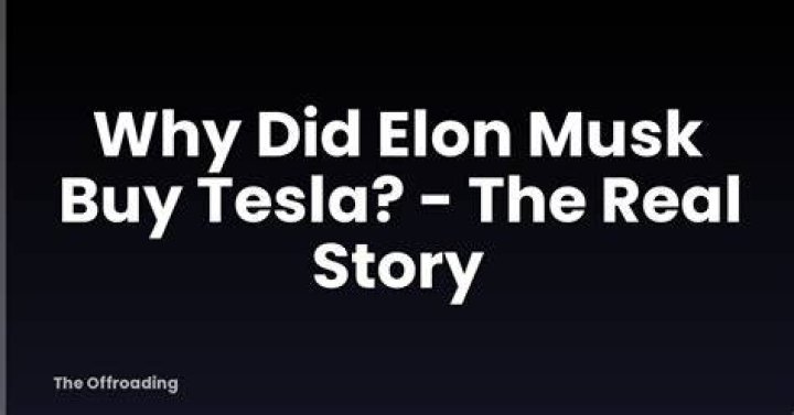 Why Did Elon Musk Buy Twitter? Profolus
